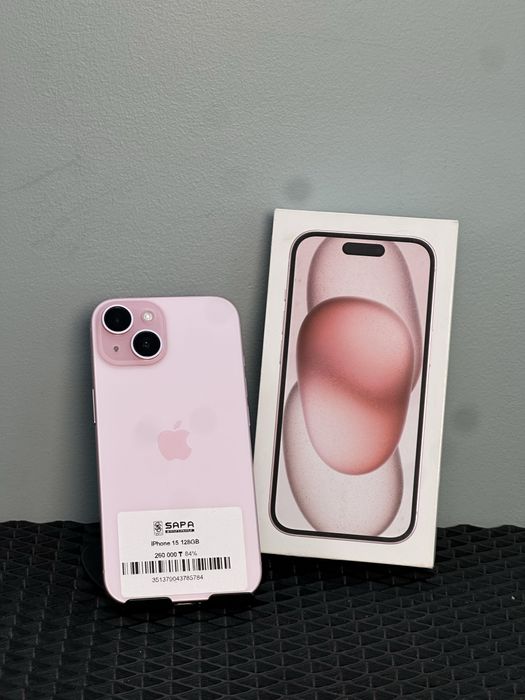Айфон 15 128 гб 84%.’