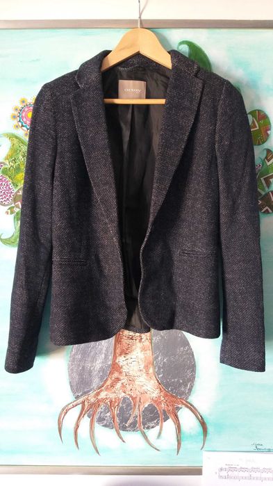 Sacou Orsay si cămasa asortată Benetton, mărimea S,