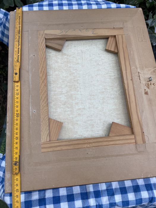 Tablou vechi upei pe panza