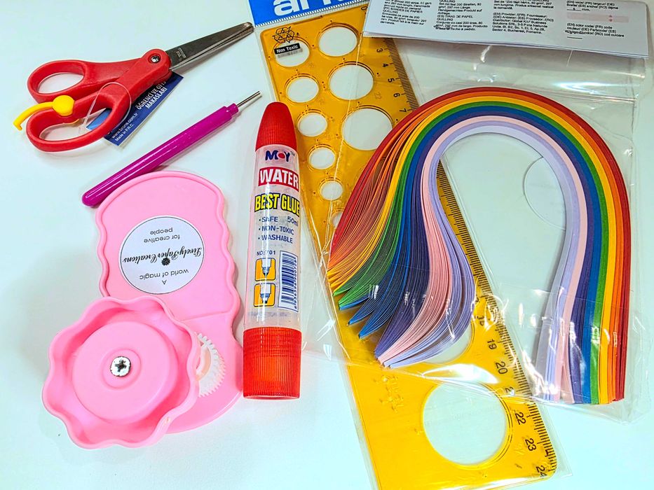 Materiale pentru artizanat, set 6 unelte pentru quilling, nou