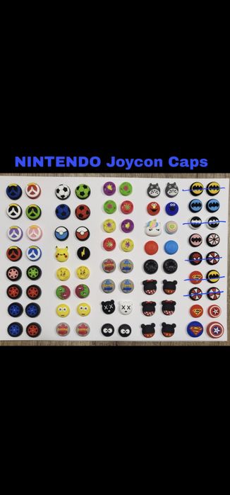Capace joycon caps pt Nintendo