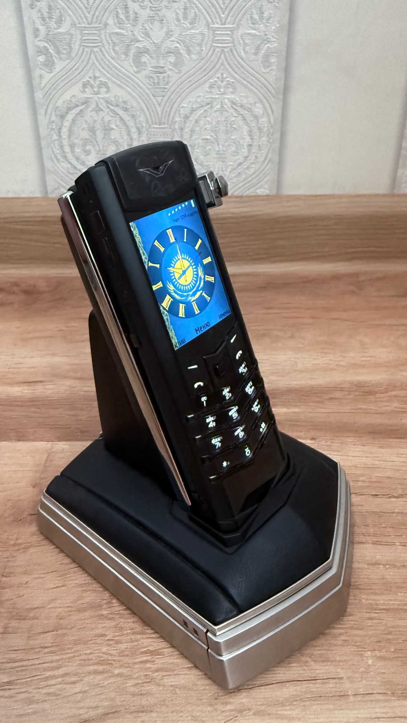 Vertu Signature S Design Pure Black Новый Оригинальный Без Обмена