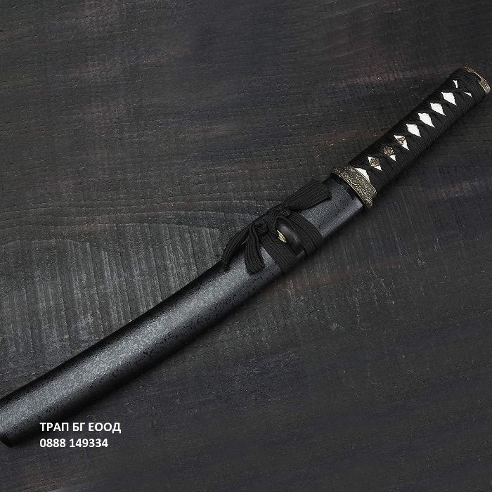 Катана Wakizashi  Самурайски Меч 50 см ОСТРА Katana Мечове