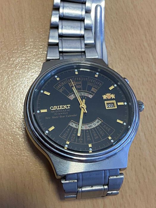 Orient Automatic Japan 43 mm negru