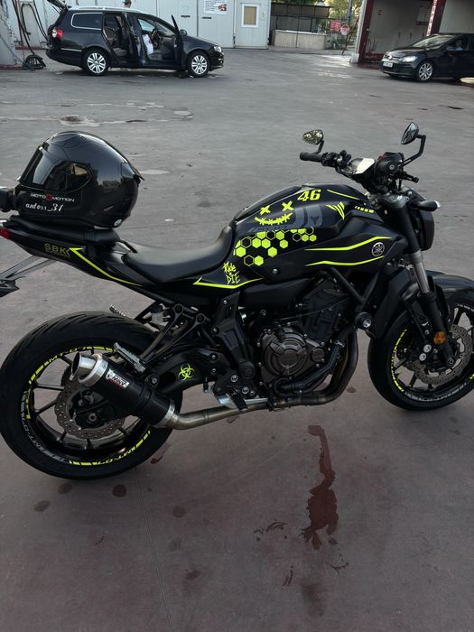 Yamaha mt 07 2017  limitat la A2