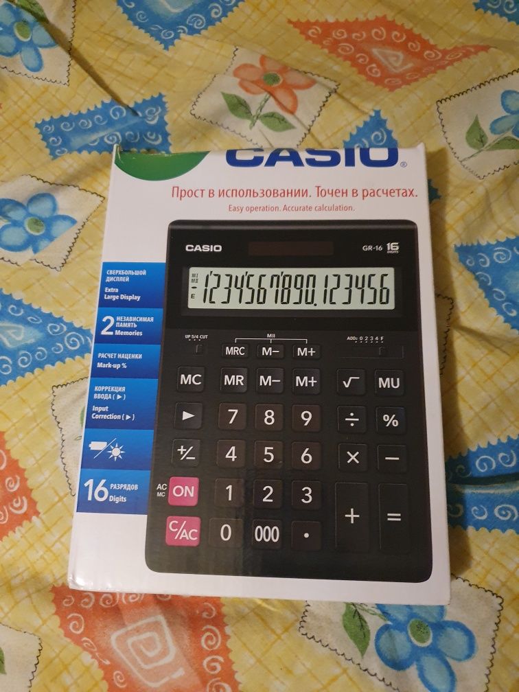 Calculator de birou Casio GR-16