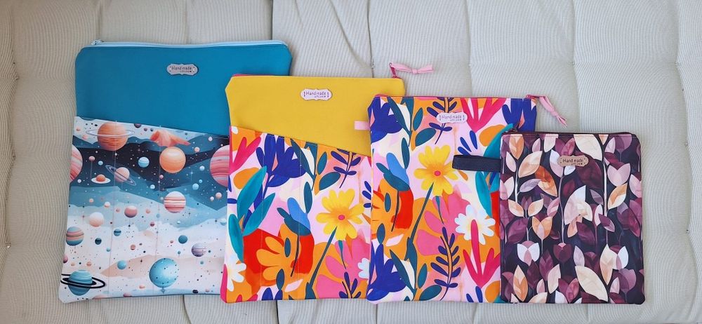 Huse handmade material softshell impermeabil - carti / tablete /Kindle