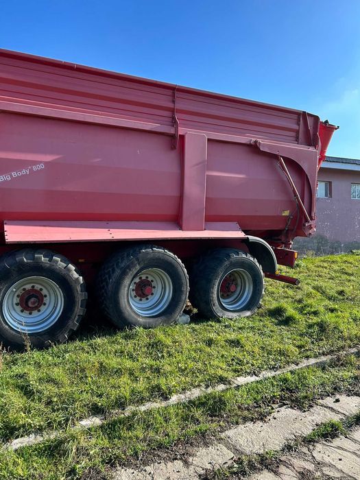 Remorca agricola transfer monococa Krampe Big Body 800 27 de t