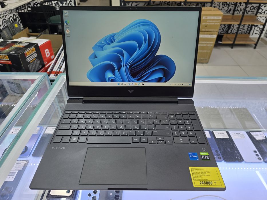 Ноутбук Hp Victus core i5 12450H озу 16gb ssd512gb Rtx3050