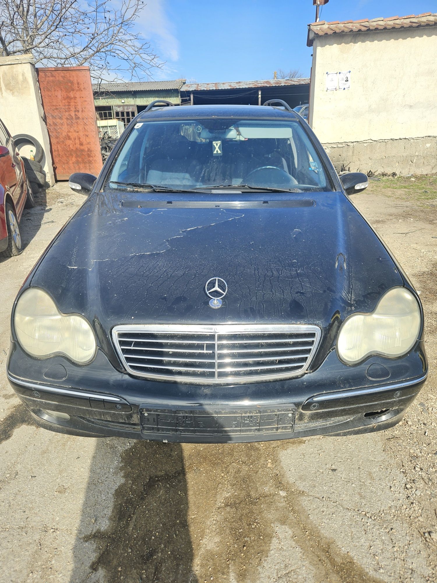 Мерцедес ц220 цди 143к.с полу-автомат на части W203 c220 cdi na chast