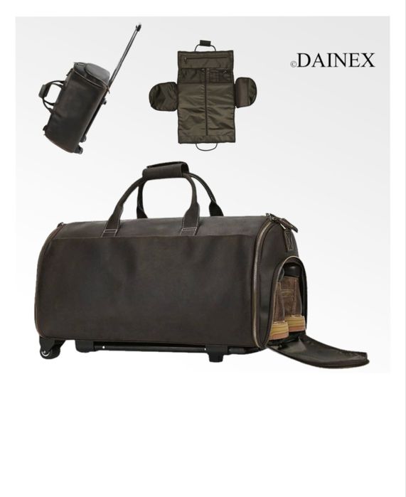 Портплед дорожная сумка. DAINEX натуральная кожа 55 л