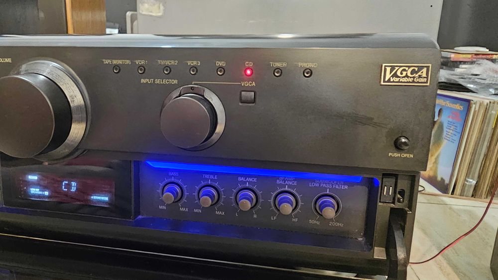 Amplituner Technics SA-AX7 cap de serie, telecomanda, cu test video!