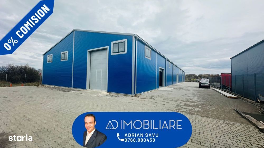 Închiriere hală 1000 mp situată în strada Narciselor , Târgu-Jiu