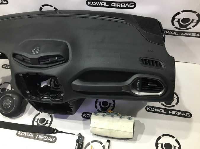 Jeep Renegade kit airbag - set centuri de siguranta - plansa bord