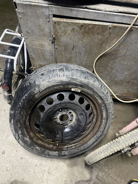 Железный диск R16 5*100 Ауди,Фольксваген