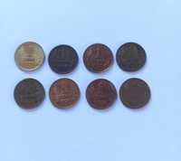 Лот монети с номинал една стотинка