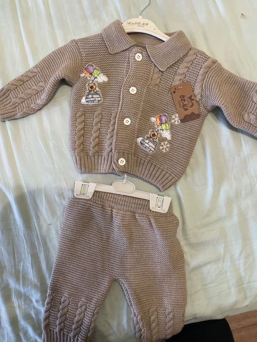 Вязанный комплект для детей