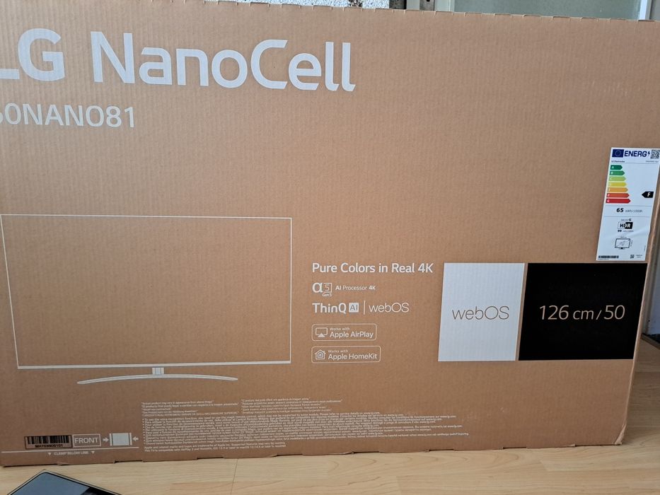 LG LED 50 NANO813QA 50"(127см),Smart, 4K Ultra HD
