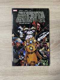 Marvel The Infinity Gauntlet Deluxe Edition comic book Thanos