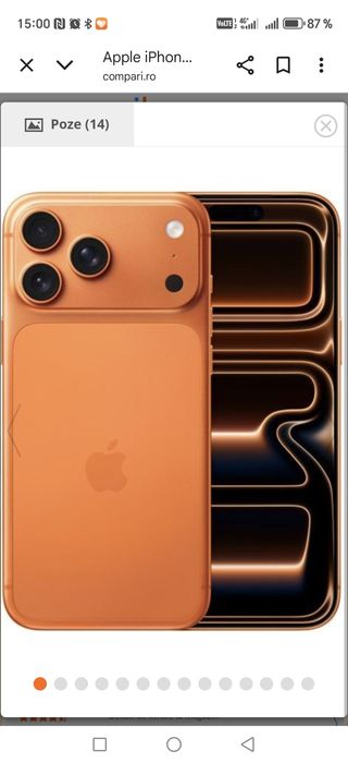 Iphone 17 pro max piese - display - carcasa - baterie - camere