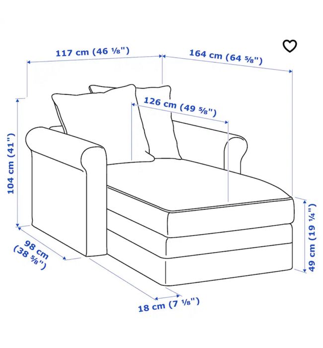 Sezlong Ikea stare foarte buna