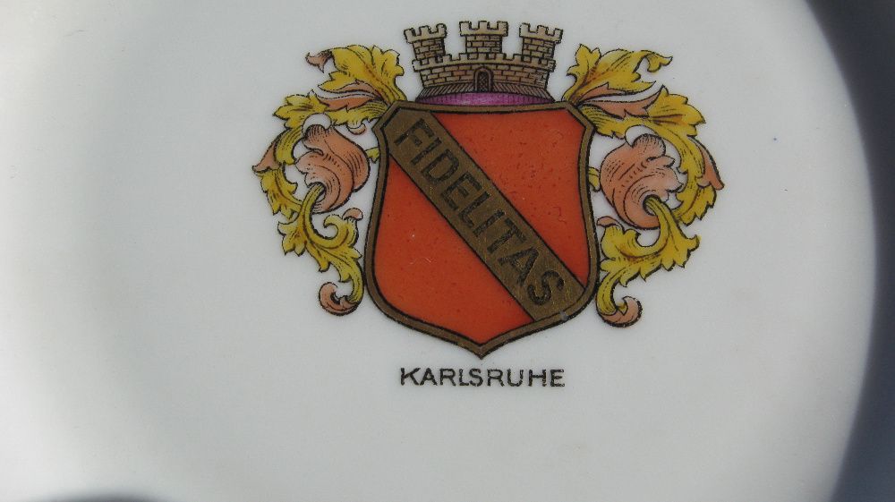 Rosenthal,portelan,farfurioara mica decorativa,Karlsruhe.