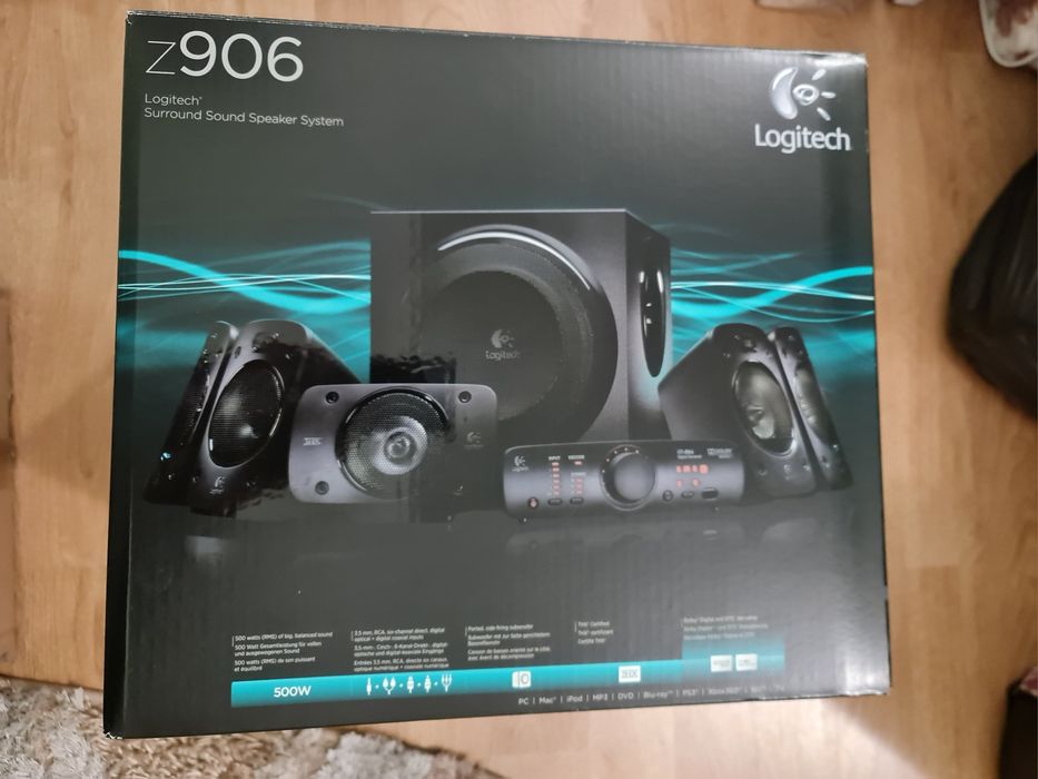 Boxe LOGITECH Z906, 5.1, 500W, negru