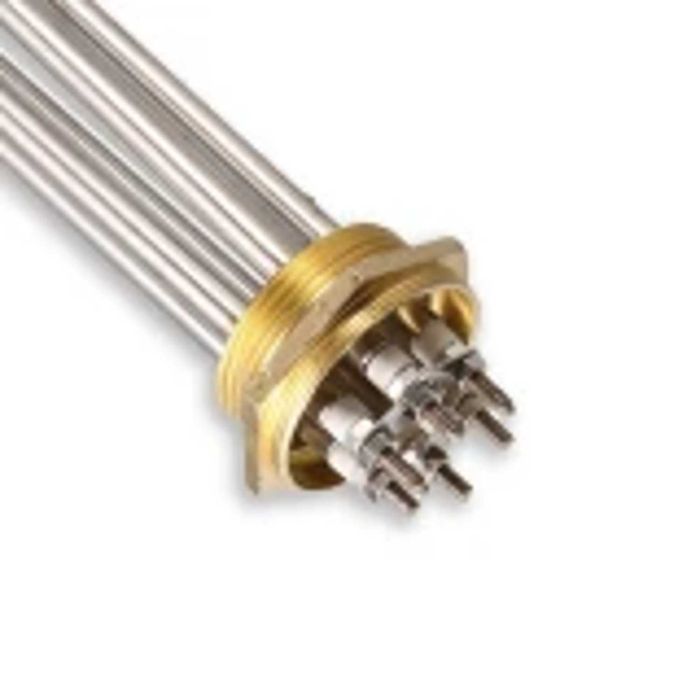 Rezistență Electrică Boiler 15 KW, 230V/380V, Filet 1.5 Inch, L 500 mm