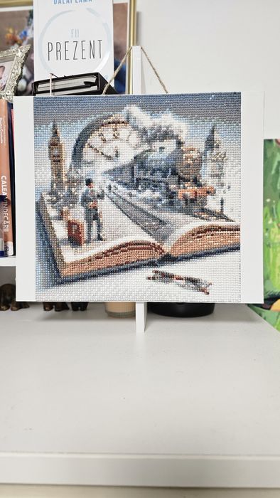 Tablou, Omul din carte