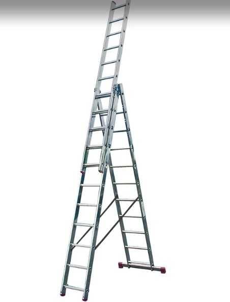 Лестница трехсекционная  KRAUSE CORDA 3x11