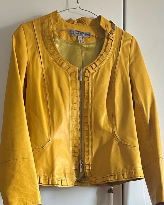 Geaca piele naturala moale