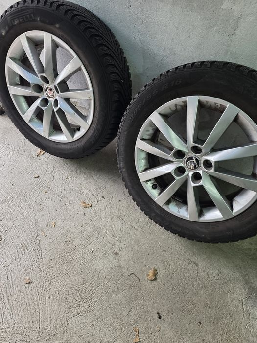 4 броя Джанти с гуми 16 цола Skoda Kamiq Scala