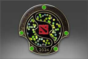 Dota 2 TI2024 Attendee Pin / Дота 2 Пин посетителя Интернешнла КОД.