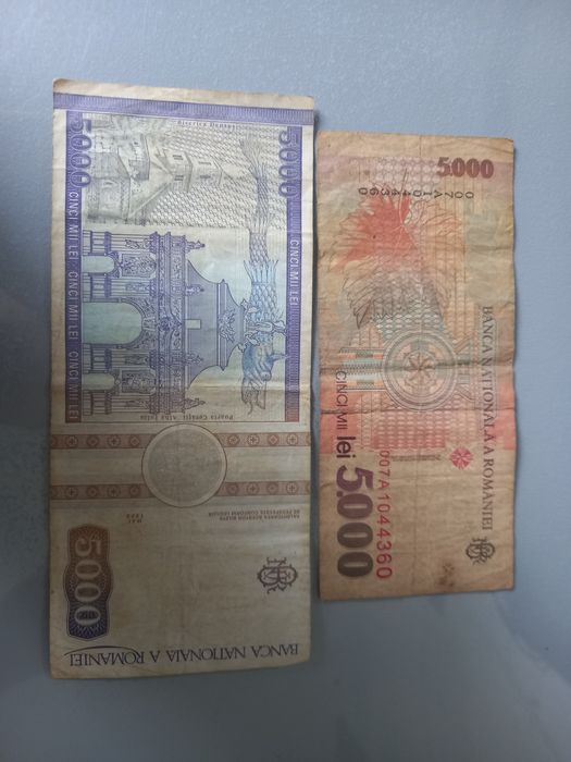 Bancnote 5000 lei