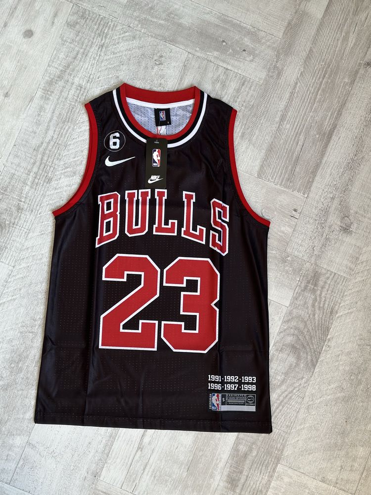 Maieu NBA Jordan Bulls black