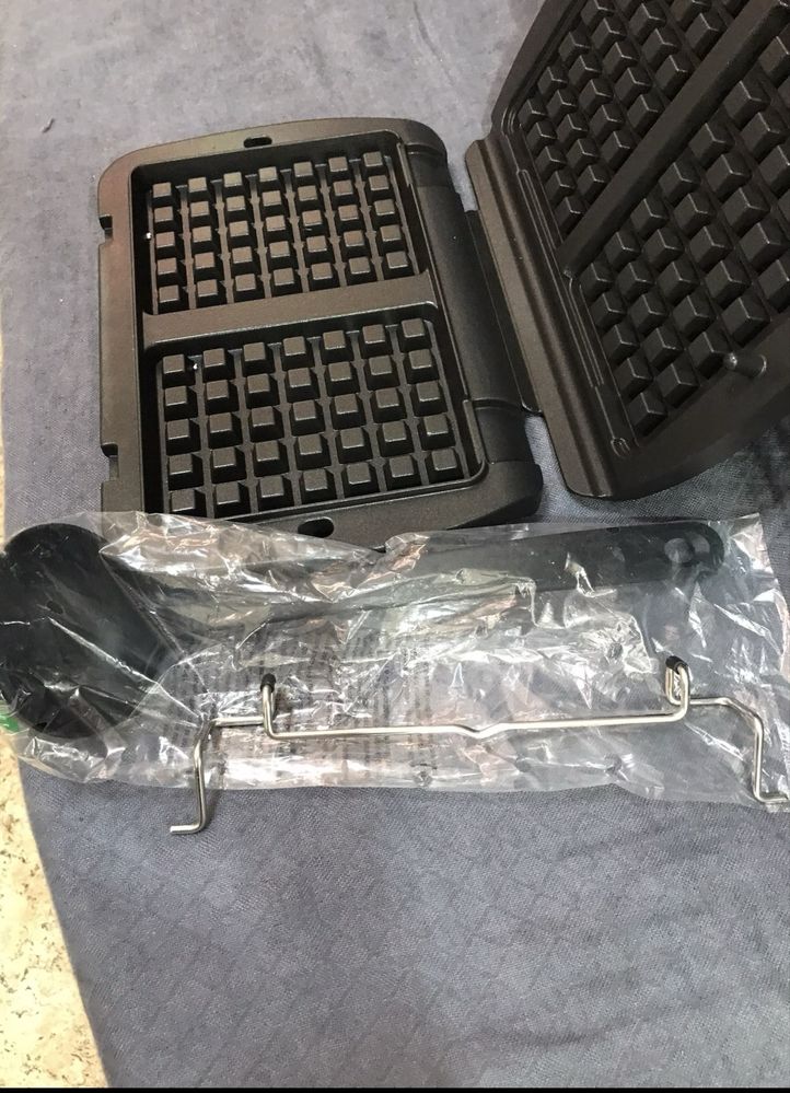 Плочи за гофрети х 2 и черпак Optigrill