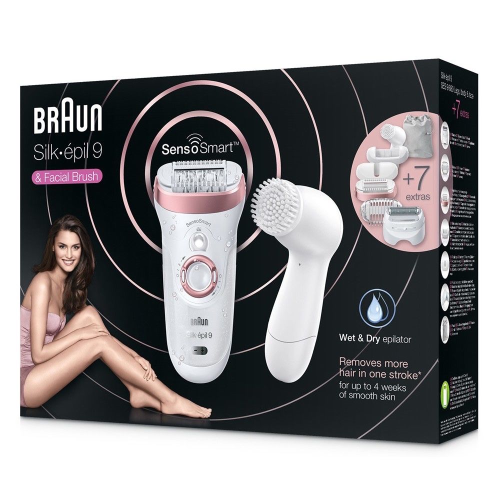 Эпилятор Braun Silk-epil 9 SensoSmart 9/880