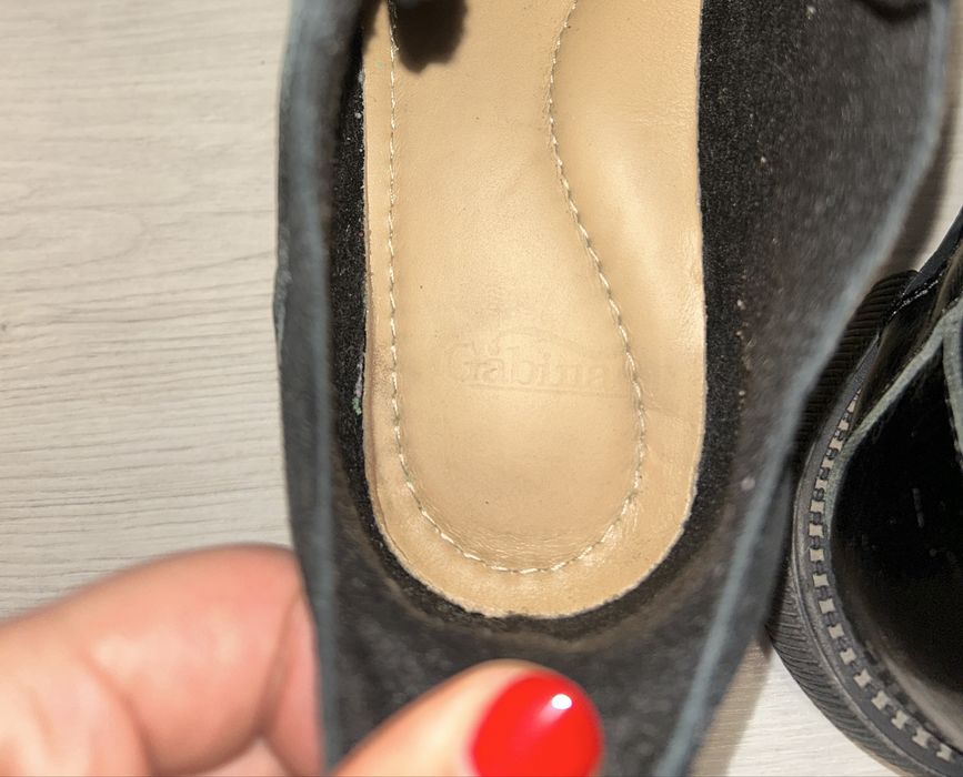 Обувки от естествена кожа Gabina