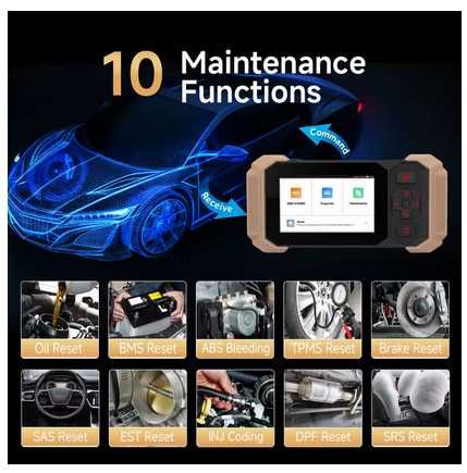 Scaner diagnoza auto – OBD2 ThinkScan 641, EPB TPMS BMS injector