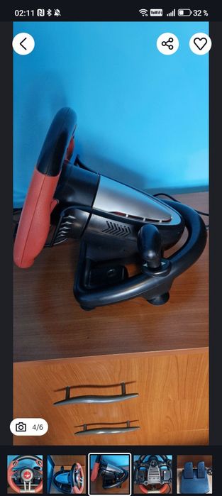 Volan si pedale Acme