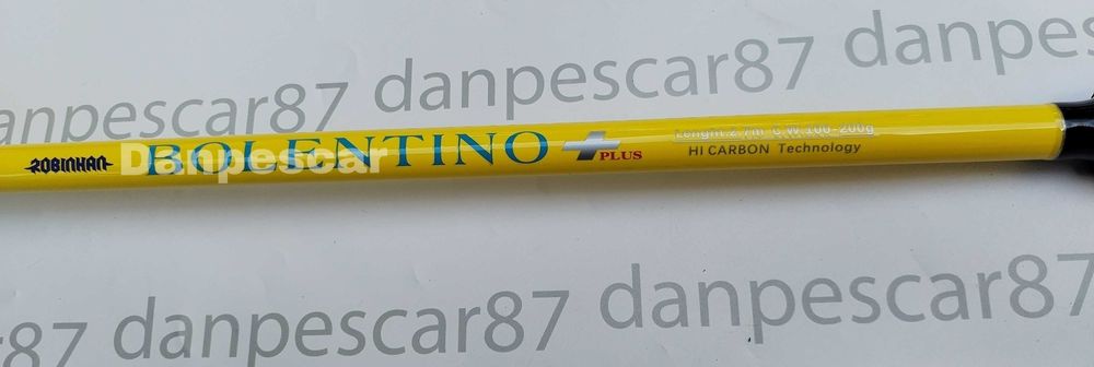 SET 4 Lansete Feeder ROBINHAN BOLENTINO PLUS 2,70m 100-200gr 2 Varfuri