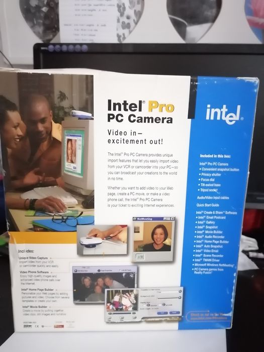 Intel Pro PC camera sigilat în cutie cu opțiune copiere VSR sau camera