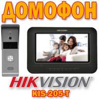 Видео ДОМОФОН Hikvision KIS 205T Black