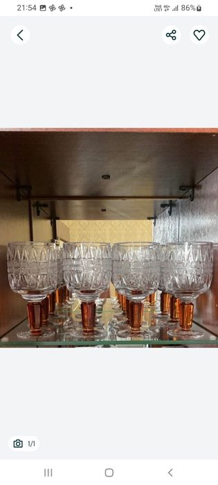 Хрустальные эксклюзивные  фужеры