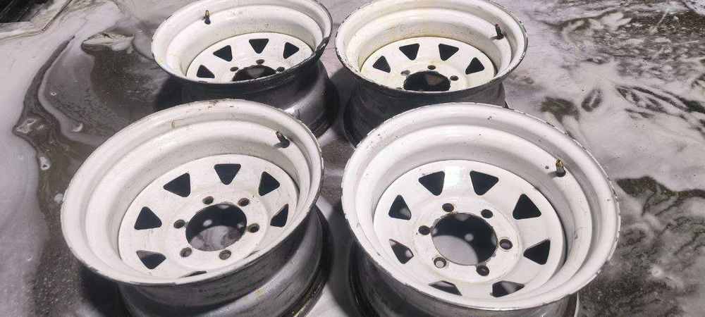 Диски минусов. широк. R15 6x139.7 8jj et -25 Made in USA Pajero Patrol