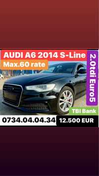 Rate! Audi A6 2014 S-Line 2.0tdi 177cp Eu5 NU 4x4 NU Automat DA Fiabil