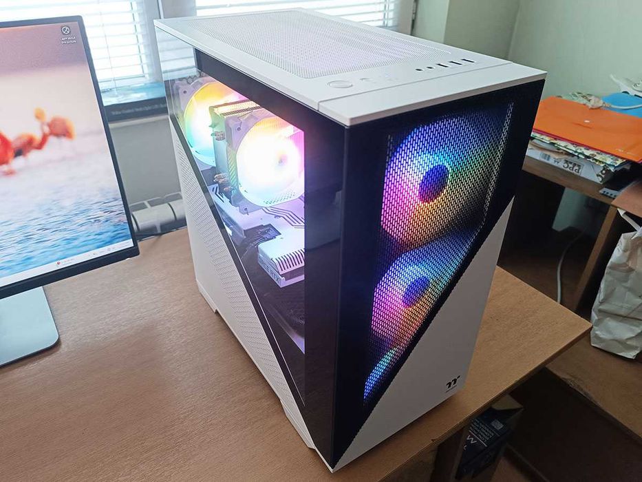 Геймърски компютър, Ryzen 7500F, Rtx 3070, 32gb DDR5, 1tb Nvme