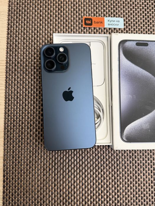 256Gb *ЛИЗИНГ*/ iPhone 15 Pro Max Blue Titanium / Айфон
