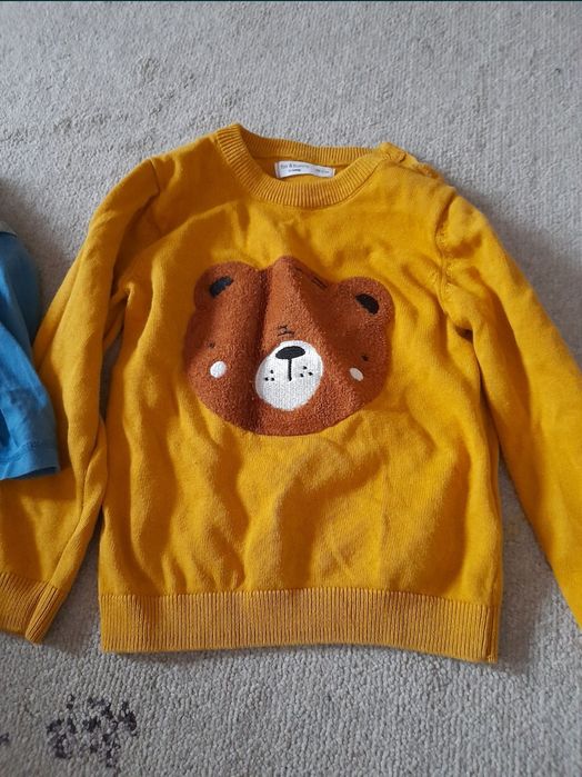 pulover Fox & bunny ursuleț 98 st Bernard 98 2 3 ani impecabile