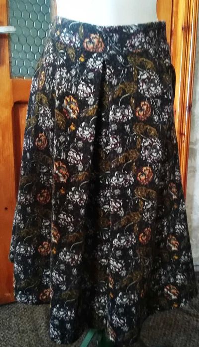 fusta tricot floral , Yessica , L